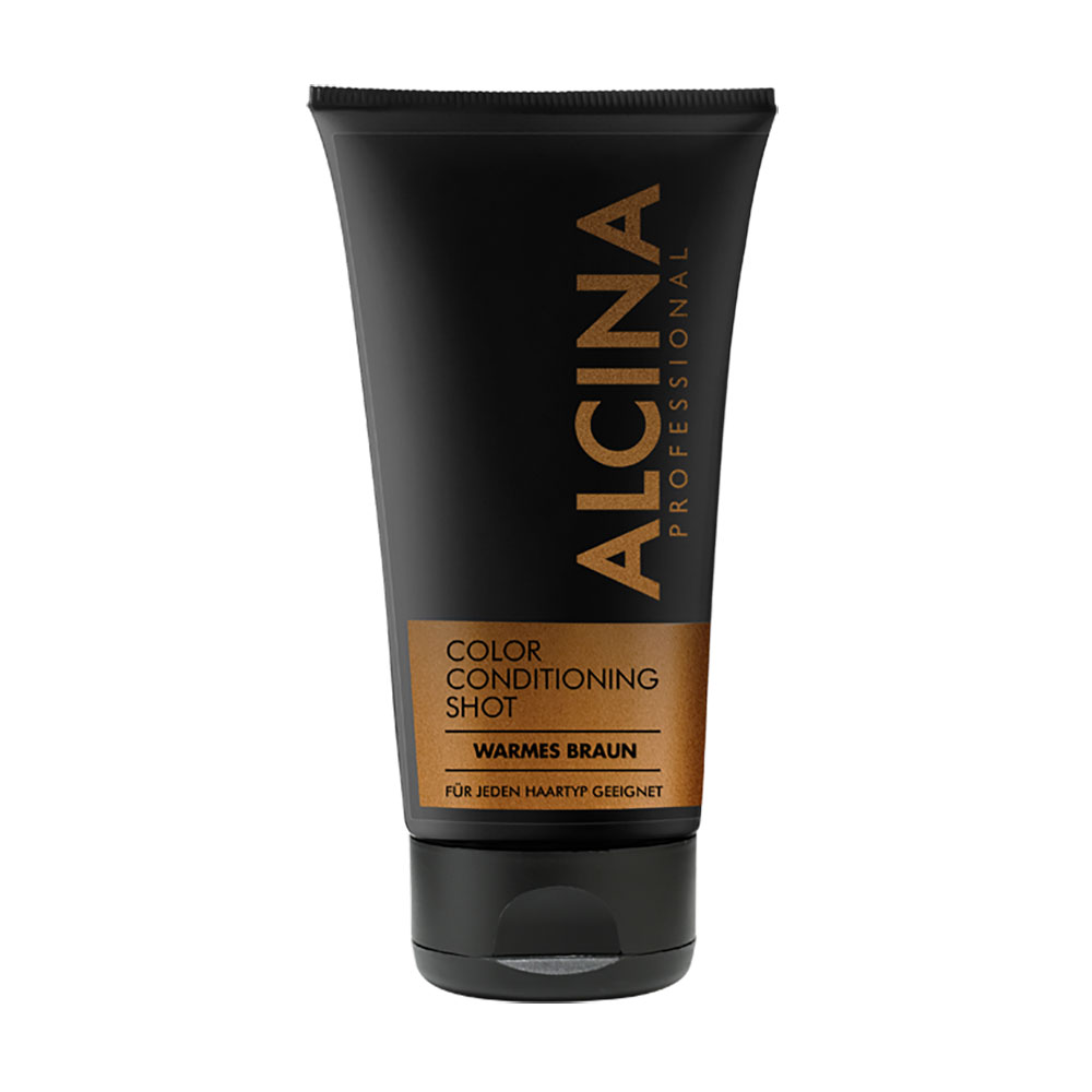 Тонувальний кондиціонер для волосся Alcina Color Conditioning Shot, Warm Brown, 150 мл